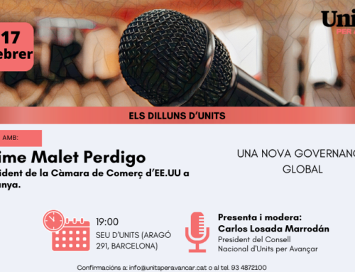 Dia 17 de Febrer. Dilluns d’Units amb Jaime Malet Perdigo